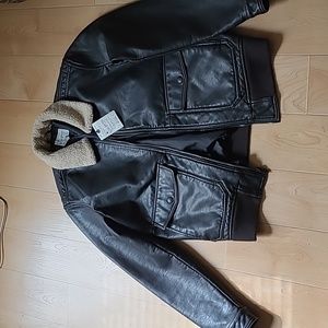 Lucky Brand XL Men's Faux Leather Jacket